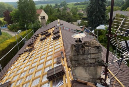 Rénovation toiture Montalet-le-Bois 78