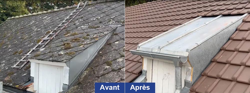 Réfection toiture Brueil-en-Vexin 78113 – fin de chantier