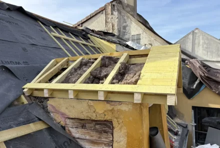 Rénovation charpente chien assis Chanteloup-les-Vignes 78570