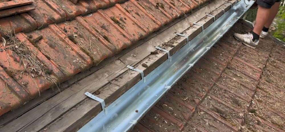Réfection gouttière zinc Andrésy 78570